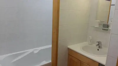 Salle de bains dans l'établissement Beaumont