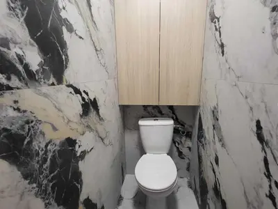 Salle de bains dans l'établissement Tignes - 6 pers, 45 m² avec WiFi et vue montagne - FR-1-449-198