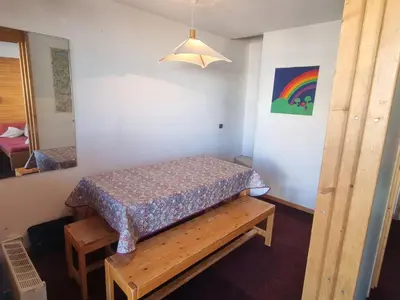 Un ou plusieurs lits dans un hébergement de l'établissement Appartement en duplex - 6 pers. - FR-1-181-2878