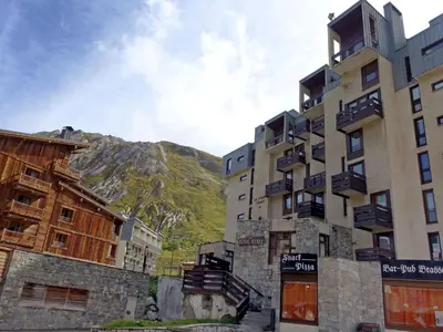 Vue générale sur la montagne ou vue sur la montagne depuis l'appartement