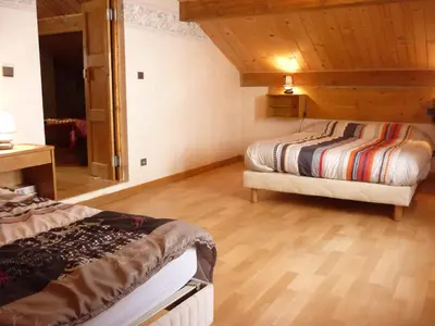 Un ou plusieurs lits dans un hébergement de l'établissement Chalet Analma