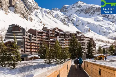 Vue générale sur la montagne ou vue sur la montagne depuis l'appart'hôtel