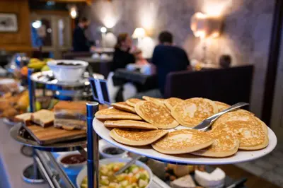 Nourriture dans l'hôtel ou à proximité