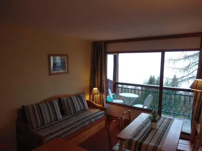 Coin salon dans l'établissement Les Arcs 1800 Ruitor