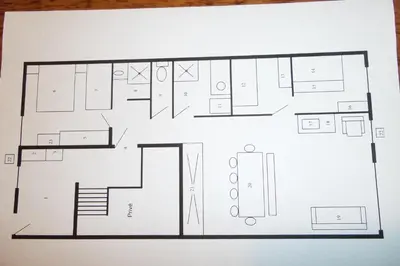 Plan de l'établissement Chez Bernard & Chantal