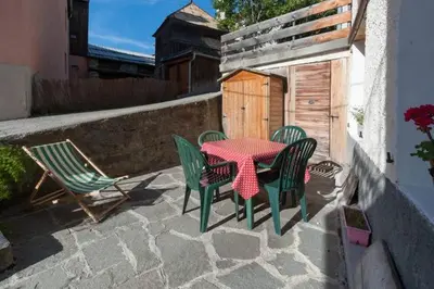 Balcon ou terrasse dans l'établissement Chez Bernard & Chantal
