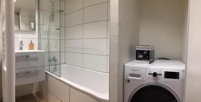 Salle de bains dans l'établissement Belle Plagne Premium