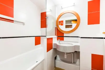 Salle de bains dans l'établissement Résidences quartier Charmettoger - maeva Home
