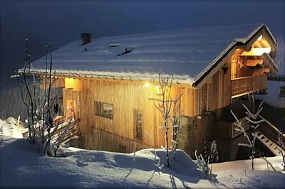 L'établissement Ferme Saint-Aubin en hiver