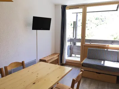 Télévision ou salle de divertissement dans l'établissement Studio Tignes Le Lavachet