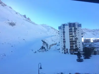 L'établissement Studio Tignes Le Lavachet en hiver