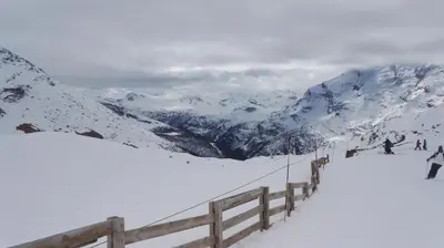 L'établissement Le Refuge des Marmottes en hiver