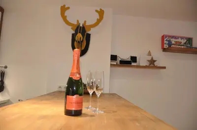 Boissons dans l'établissement Les Cîmes - Cosy apartment