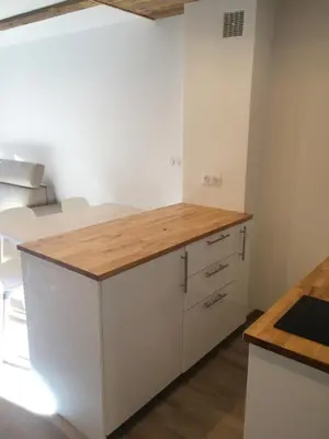 Cuisine ou kitchenette dans l'établissement Appartement vue 180° sur massif