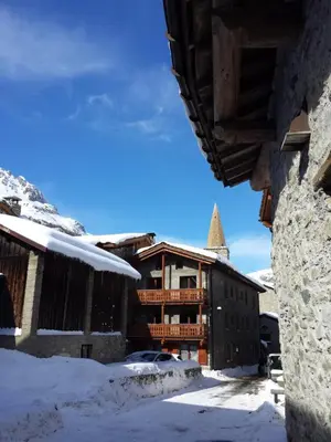L'établissement Saint-Roch Piste en hiver