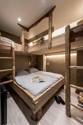 Un ou plusieurs lits dans un hébergement de l'établissement 304 Luxury Apartment for 14 Balconies Parking Wifi