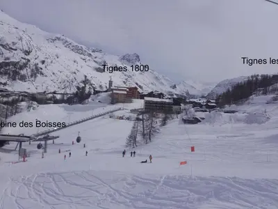 L'établissement Chalet Monte Bianco en hiver