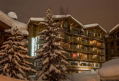 L'établissement Hotel Ormelune en hiver