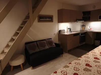 Cuisine ou kitchenette dans l'établissement Tournavelles Arcs 1800