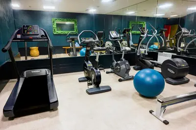 Salle ou équipements de sports de l'établissement Hôtel Les Suites du Montana by Les Etincelles