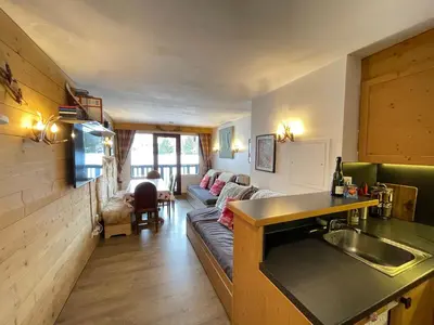 Cuisine ou kitchenette dans l'établissement Les Balcons de Bellevarde