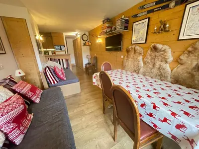 Cuisine ou kitchenette dans l'établissement Les Balcons de Bellevarde