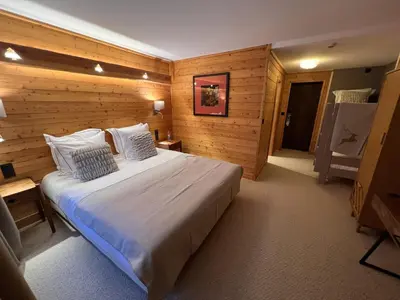 Un ou plusieurs lits dans un hébergement de l'établissement Everest Hotel