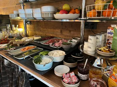Nourriture dans l'hôtel ou à proximité