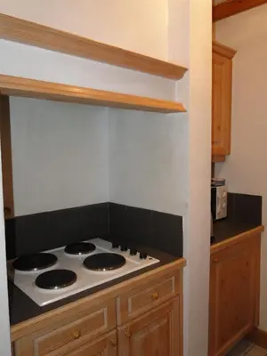 Cuisine ou kitchenette dans l'établissement studio 103.Coeur de val