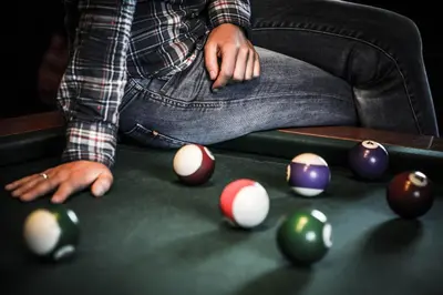 Billard dans l'établissement Hôtel Le Refuge