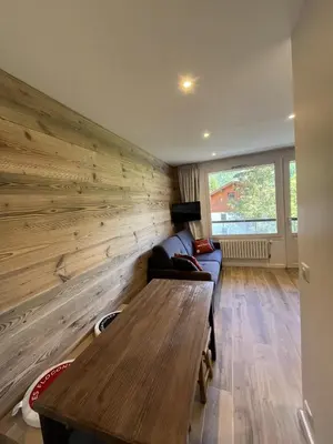 Coin salon dans l'établissement Les Clarines