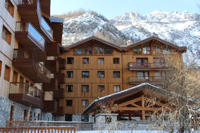 Vue générale sur la montagne ou vue sur la montagne depuis l'appartement