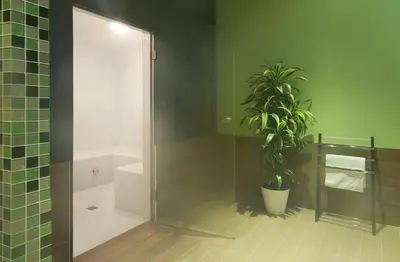 Salle de bains dans l'établissement Hôtel Club MMV Altitude