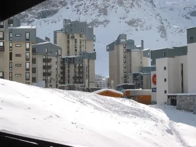 L'établissement T2 spacieux lumineux TIGNES VAL CLARET en hiver