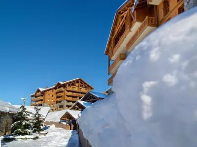 L'établissement CGH Résidences & Spas Orée Des Cimes en hiver