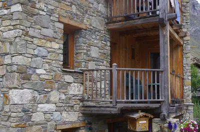Balcon ou terrasse dans l'établissement Le Tchou