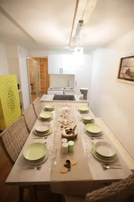 Plan de l'établissement ARC 1800 Appartement 4 pièces Lauzières skis aux pieds