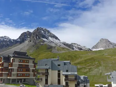 Vue générale sur la montagne ou vue sur la montagne depuis l'appartement