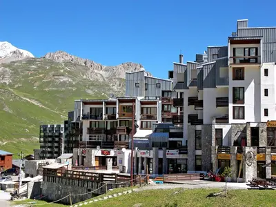 Vue générale sur la montagne ou vue sur la montagne depuis l'appartement