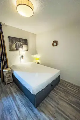 Un ou plusieurs lits dans un hébergement de l'établissement Apartment Les Tommeuses - Val Claret-29 by Interhome