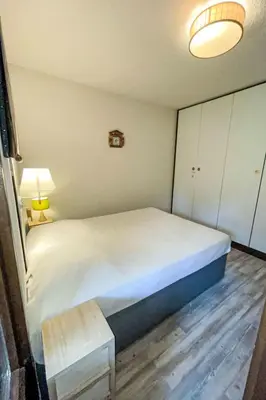 Un ou plusieurs lits dans un hébergement de l'établissement Apartment Les Tommeuses - Val Claret-29 by Interhome
