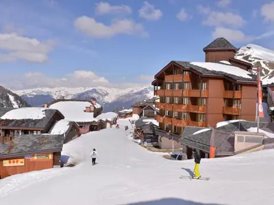 Vue générale sur la montagne ou vue sur la montagne depuis l'appartement