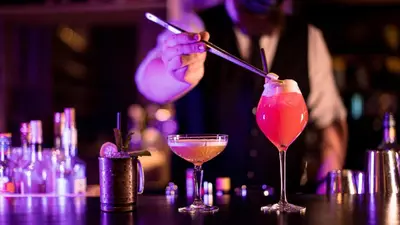 Boissons dans l'établissement Hôtel Carlina by Les Etincelles