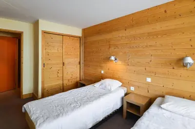 Un ou plusieurs lits dans un hébergement de l'établissement Residence Les Nereides - maeva Home