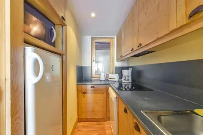 Cuisine ou kitchenette dans l'établissement Residence Les Nereides - maeva Home