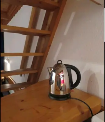 Plateau bouilloire dans l'établissement Duplex face aux pistes