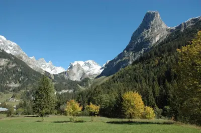Paysage naturel près de l'hôtel