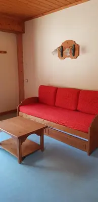Coin salon dans l'établissement Alpes Roc