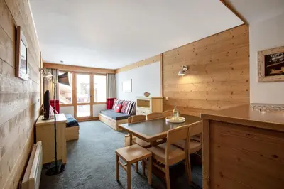Coin salon dans l'établissement Résidence Pierre & Vacances Les Néréides