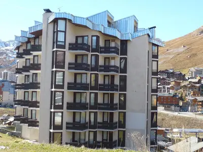 Vue générale sur la montagne ou vue sur la montagne depuis l'appartement